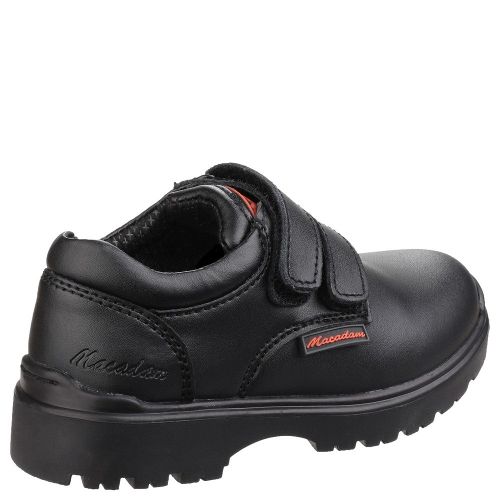 US Brass Alfie Twin Touch Fastening Infant Boys School Shoes