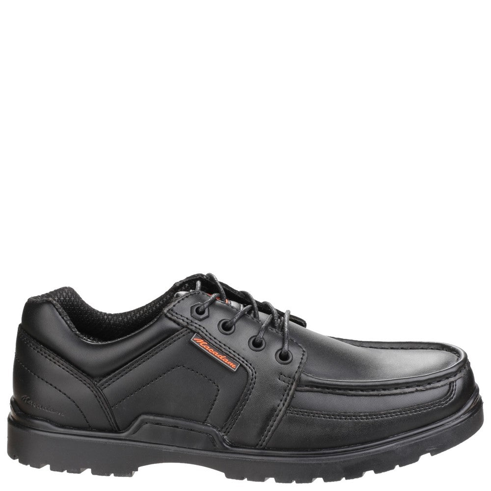 US Brass Raleigh Lace Four Eyelets Apron Fronted Junior School Shoes