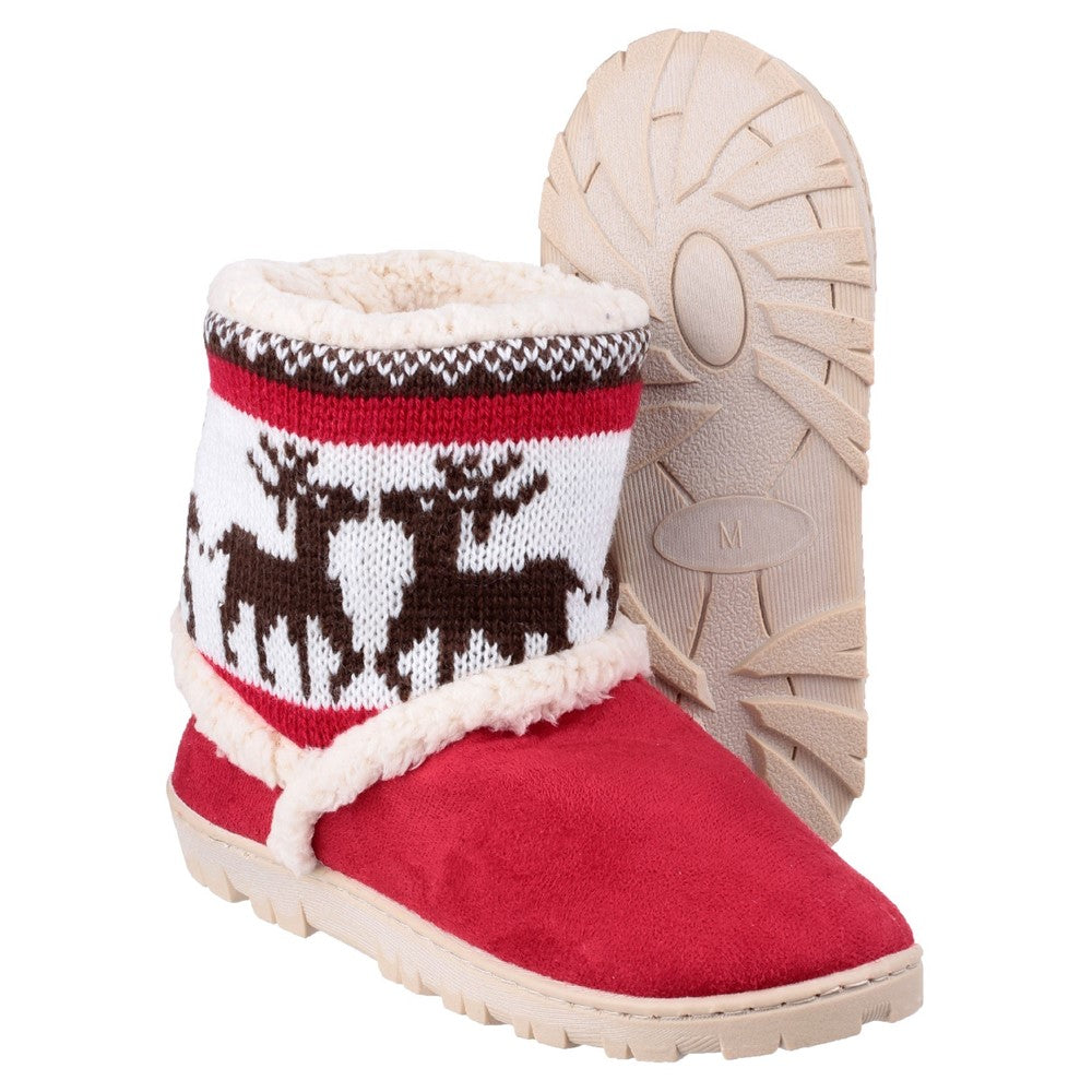 Mirak Denmark Jnr Pull On Bootie Slipper