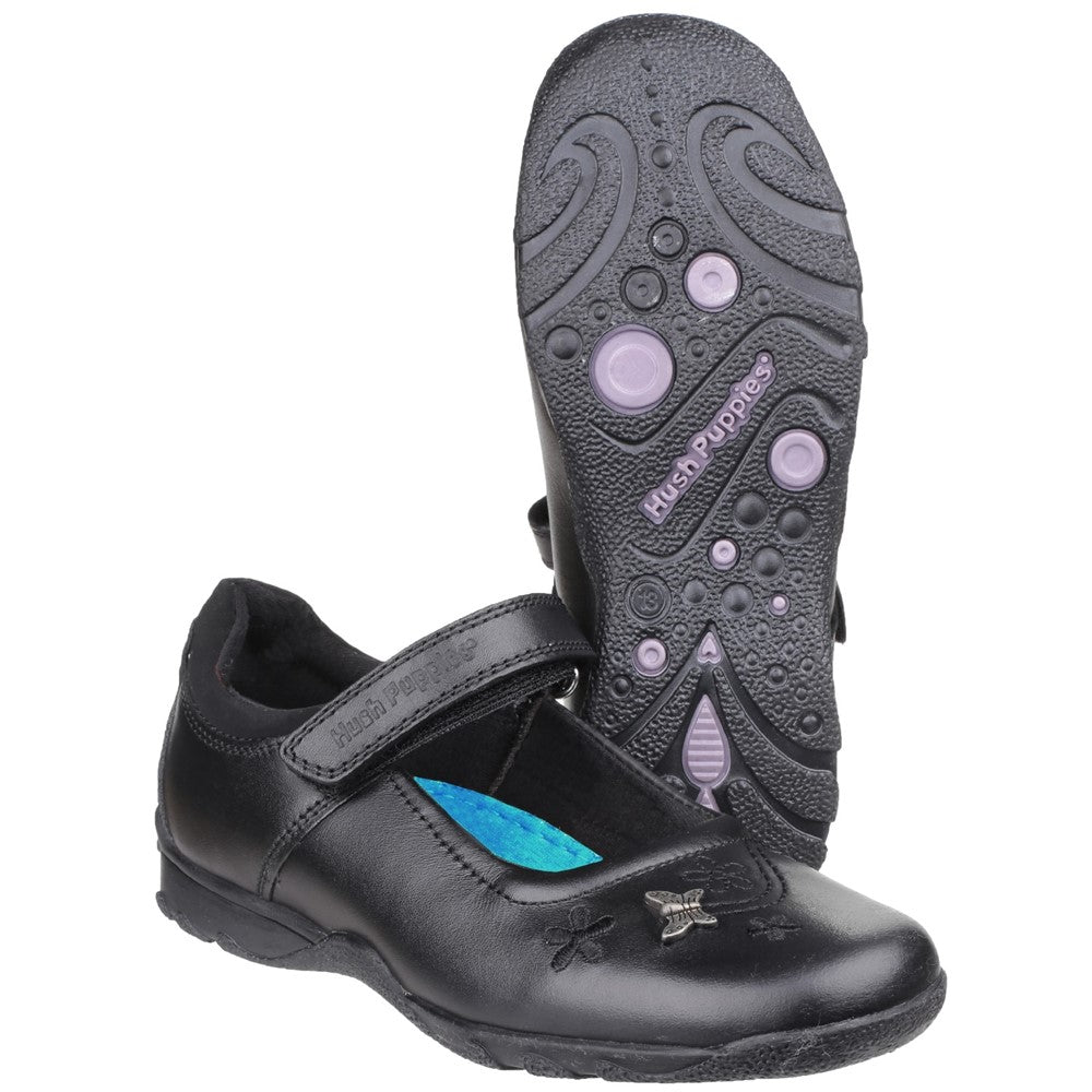 Hush Puppies Clare Junior School Shoes