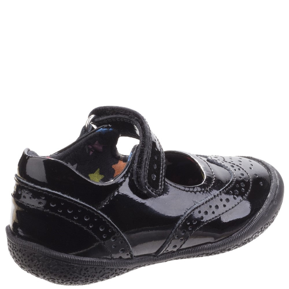 Hush Puppies Rina Patent Junior School Shoes