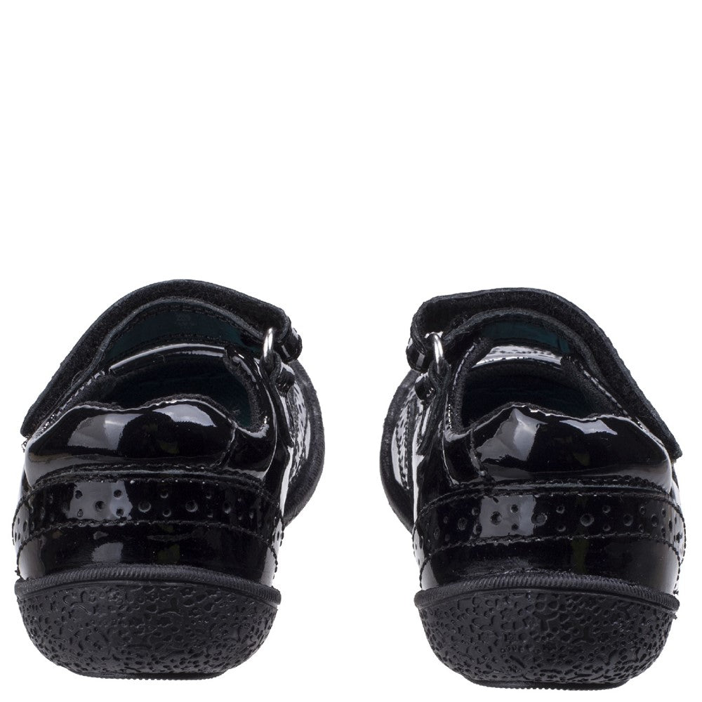 Hush Puppies Rina Patent Junior School Shoes