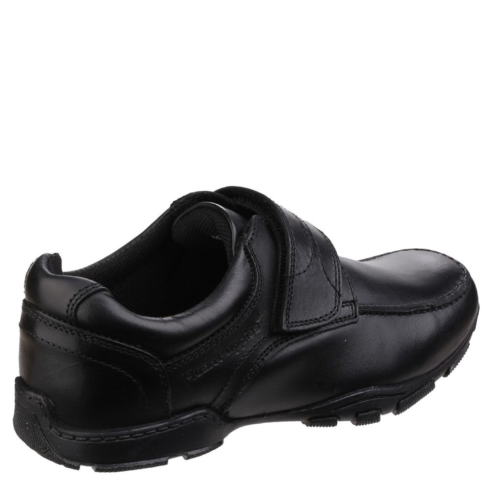 Hush Puppies Freddy Single Fit Junior School Shoes