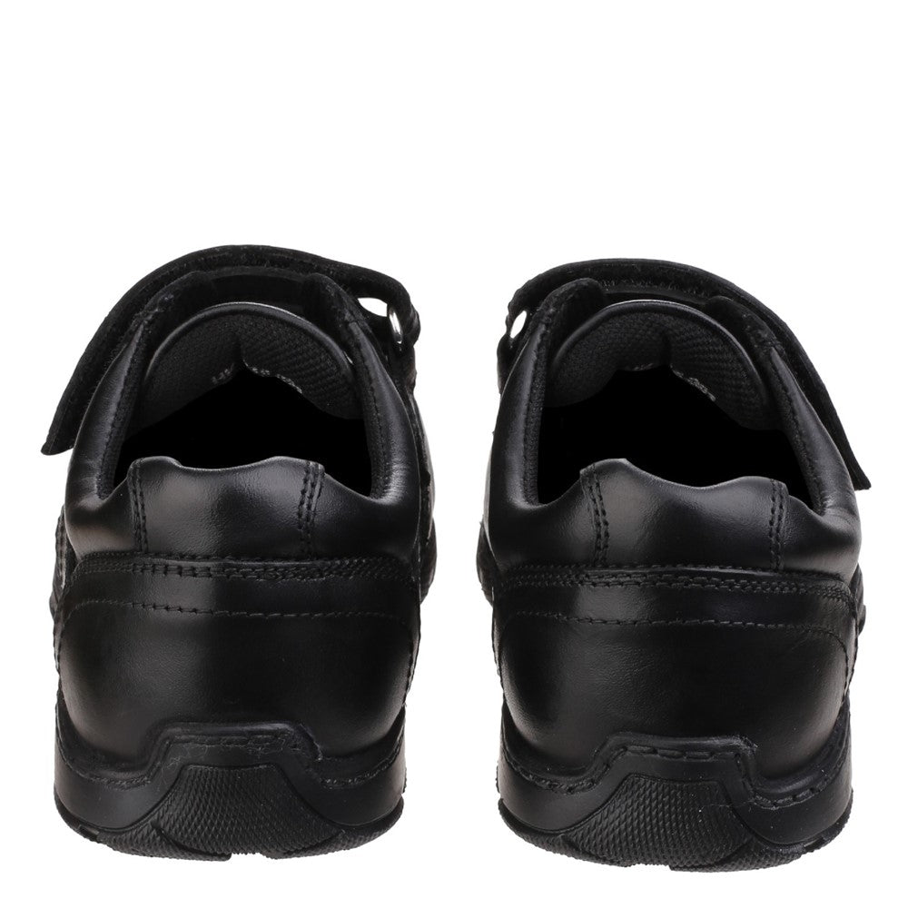 Hush Puppies Freddy Single Fit Junior School Shoes