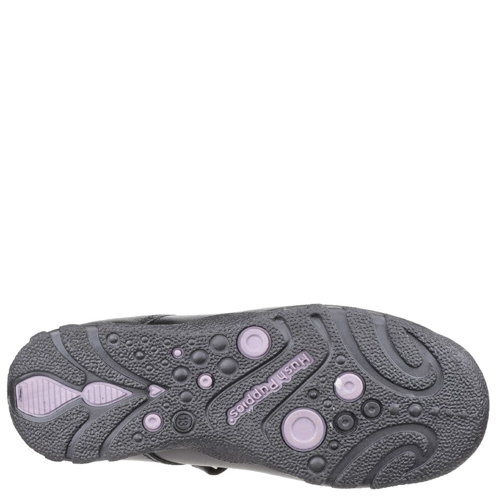 Hush Puppies Clare Senior School Shoes