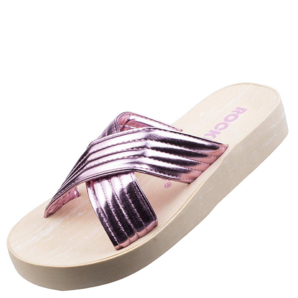 Rocket Dog Moon Shimmy Slip On Sandal