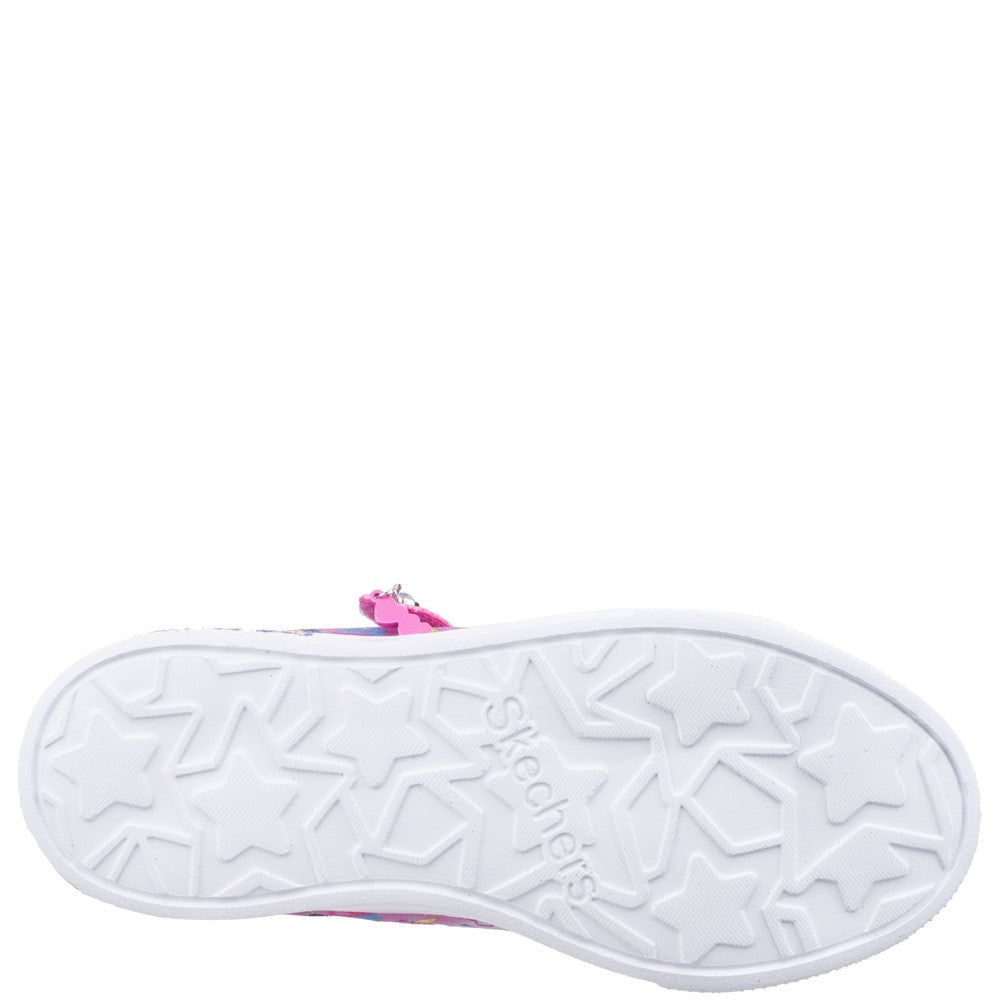 Skechers Twinkle Breeze 2.0 Character Cutie Touch Fastening Trainer