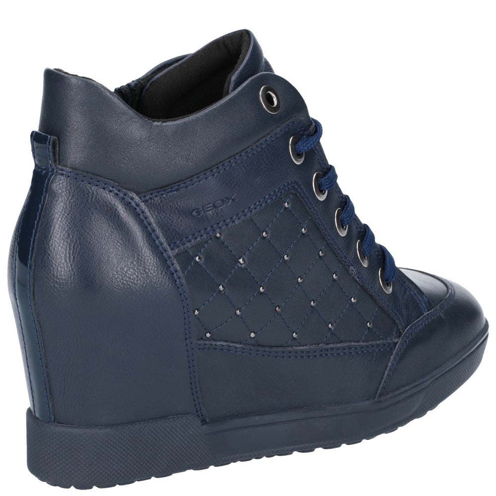 Geox Carum Hidden Wedge Trainers