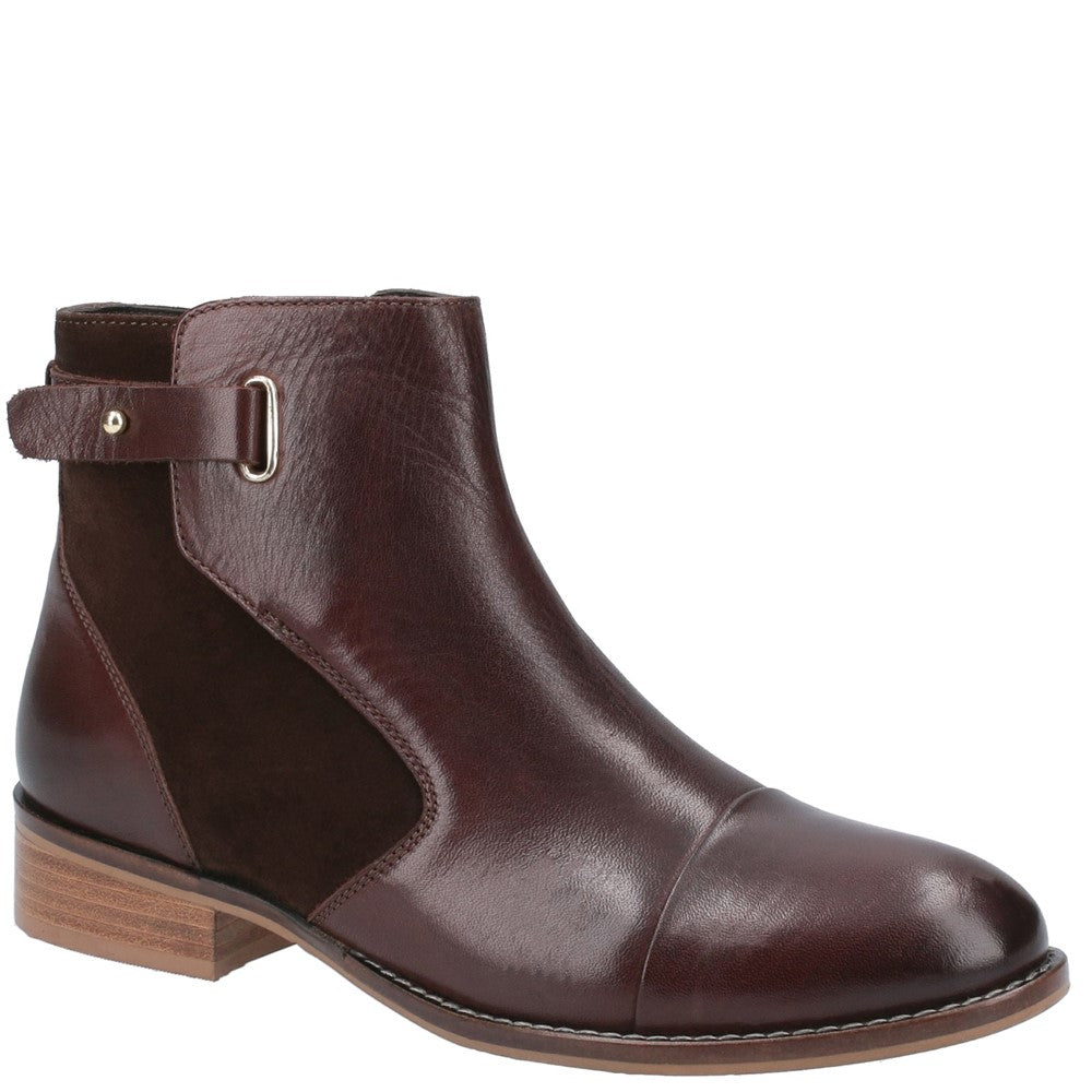 Hush Puppies Hollie Zip Up Ankle Boot
