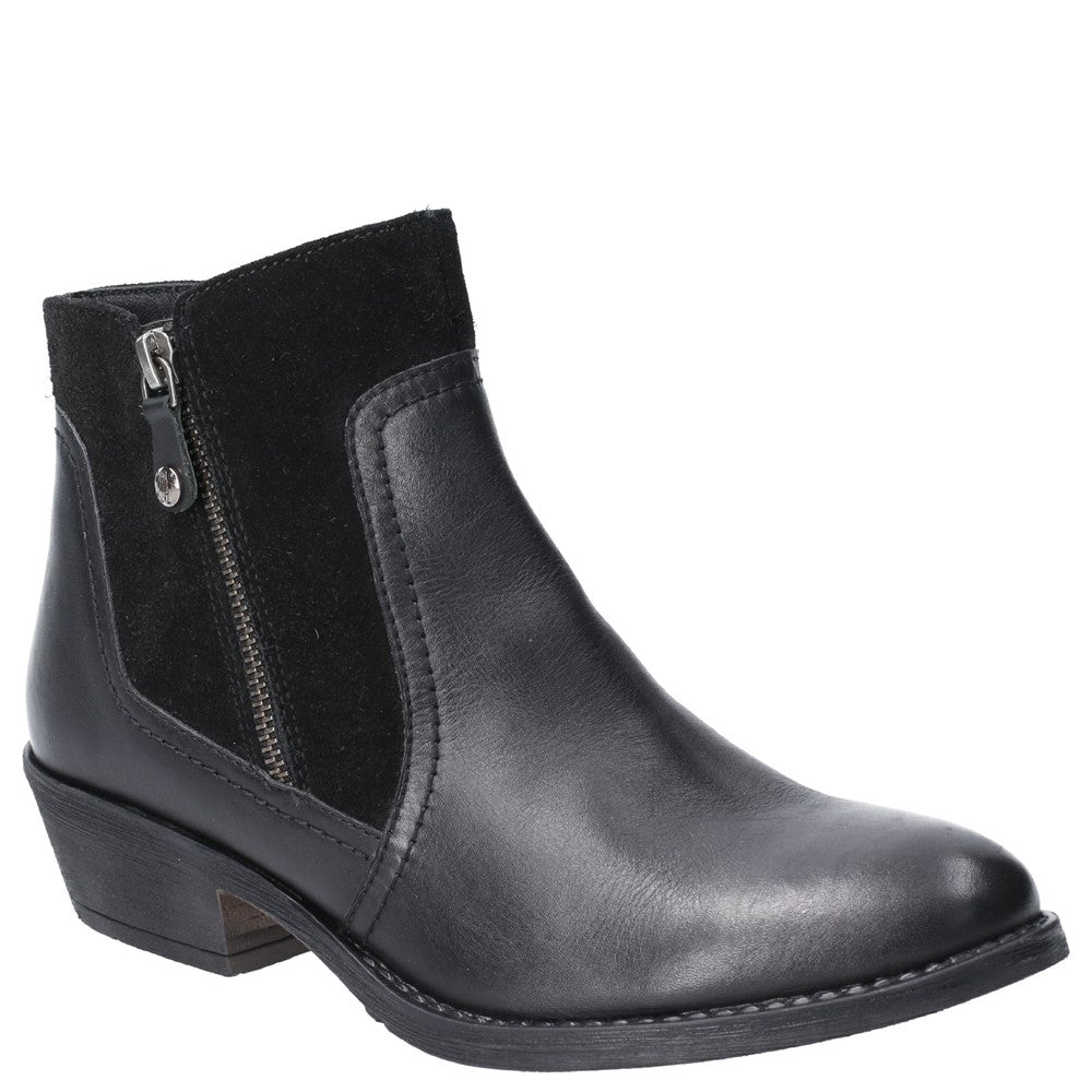 Hush Puppies Isla Zip Up Ankle Boot