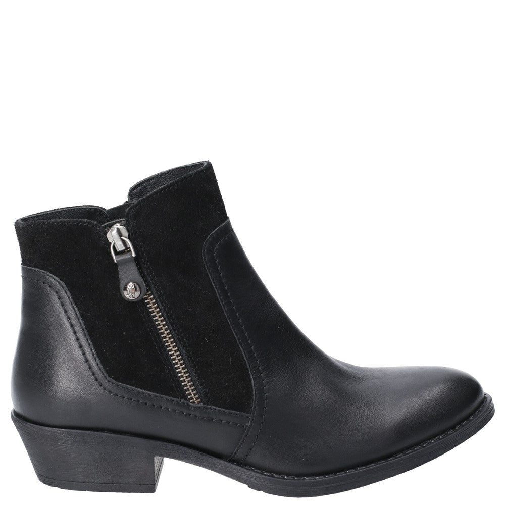 Hush Puppies Isla Zip Up Ankle Boot
