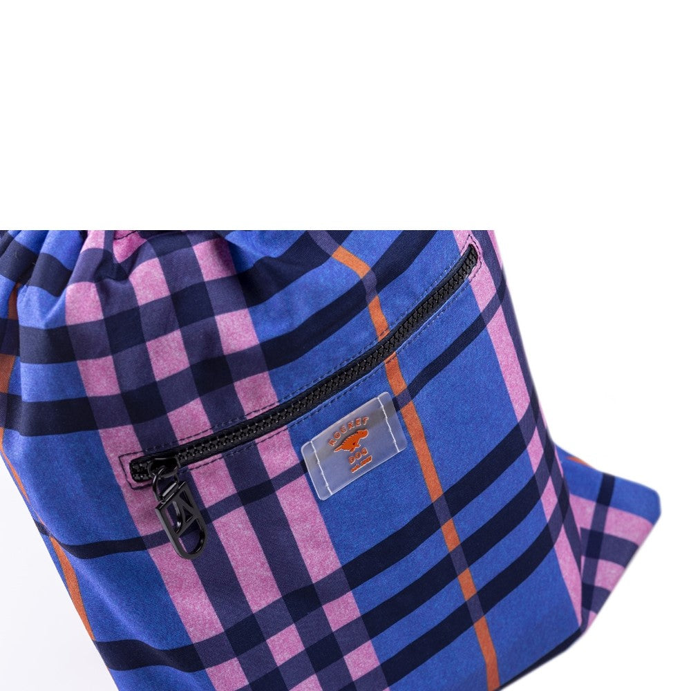 Rocket Dog Check Multi Use Backpack
