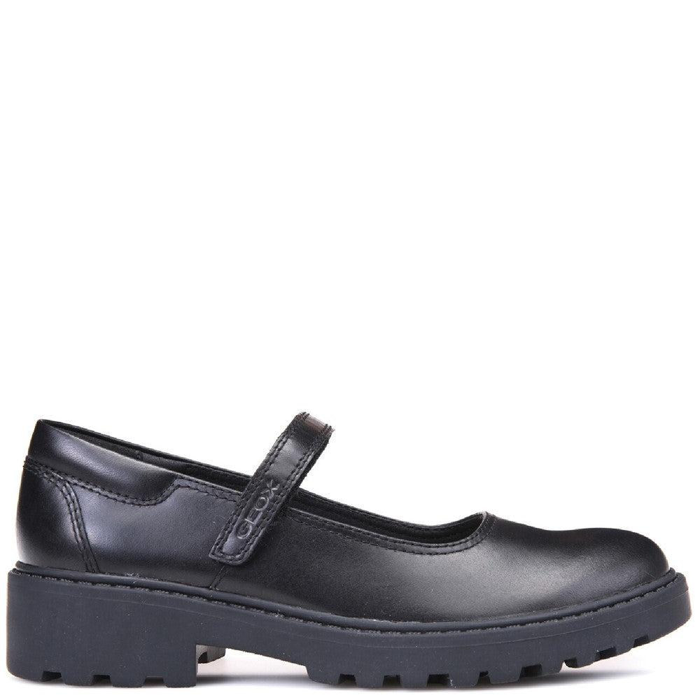 Geox J Casey G. P Touch Fastening School Shoes Size 6