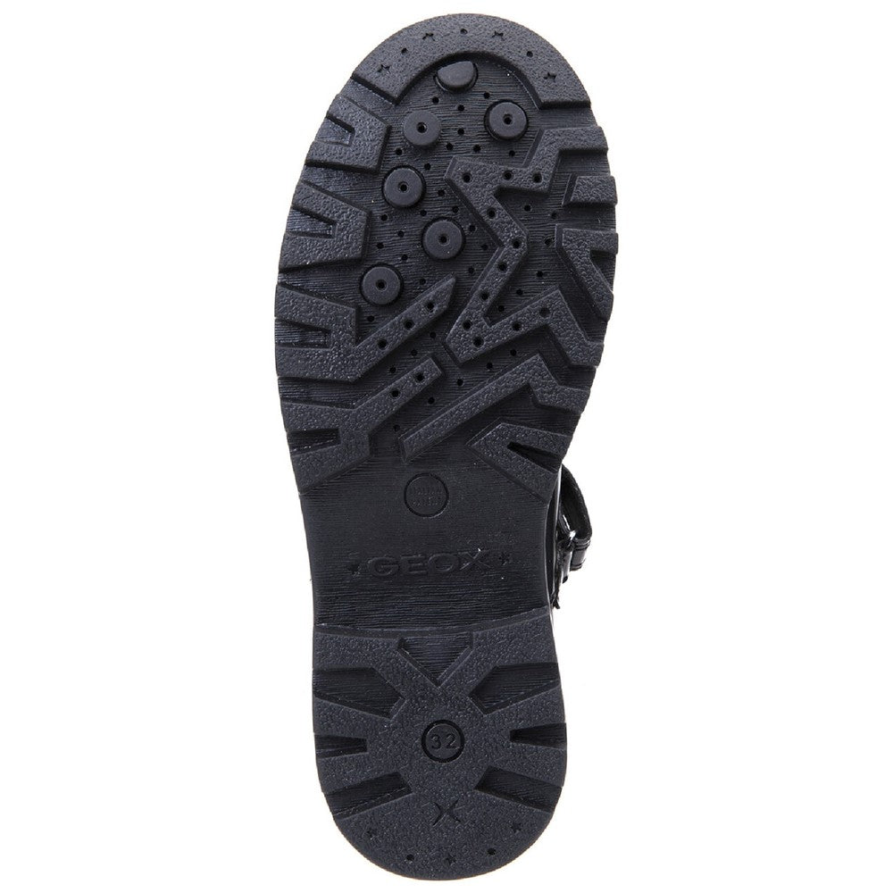 Geox J Casey G. P Touch Fastening School Shoes Size 6