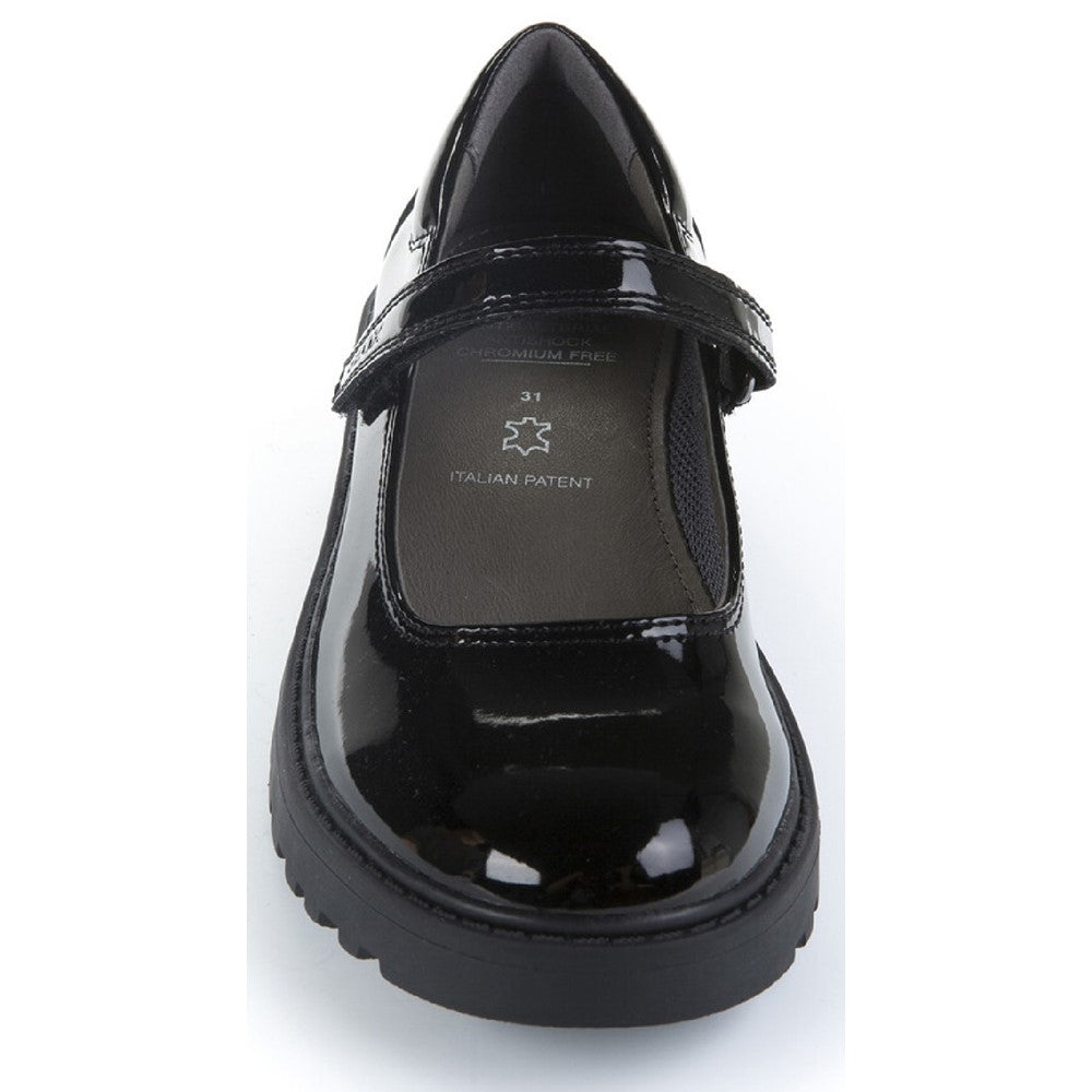 Geox J Casey G. P Touch Fastening School Shoes Size 6