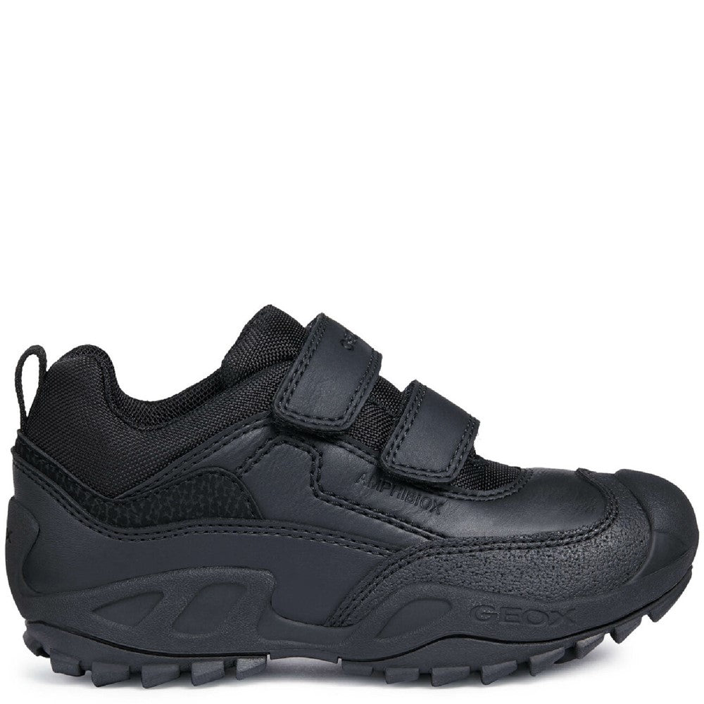 Geox J New Savage Boy B A Waterproof Touch Fastening Trainers Size 6 - 7