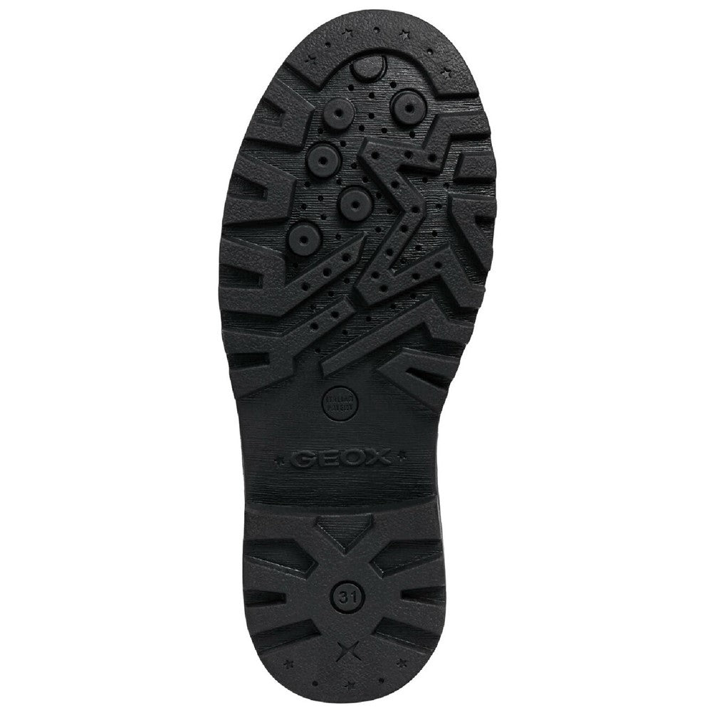 Geox J Casey G. E Buckle School Shoes Size 6-7