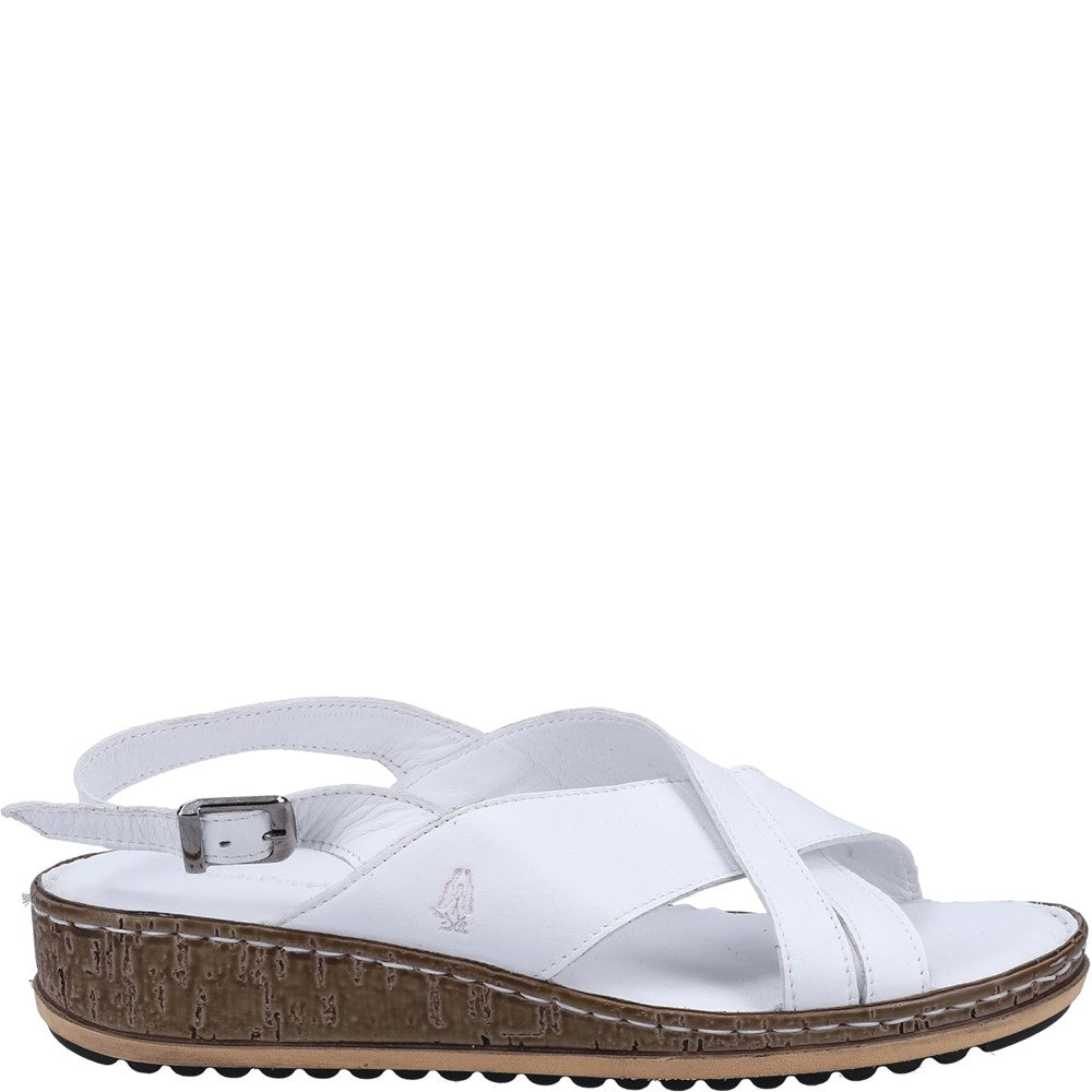 Hush Puppies Elena Cross Over Wedge Sandal