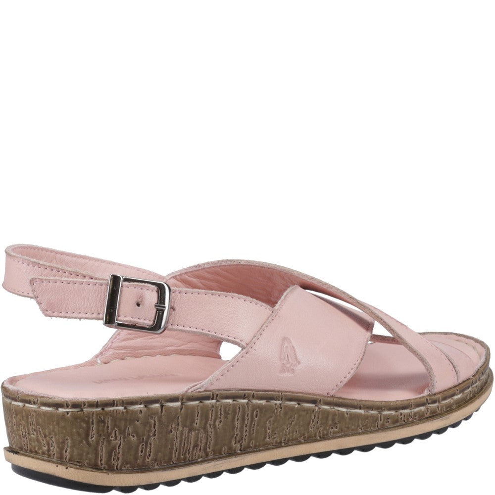 Hush Puppies Elena Cross Over Wedge Sandal