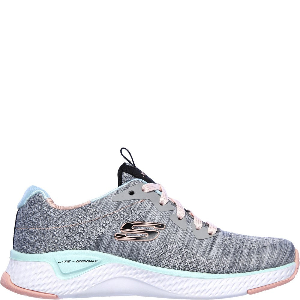 Skechers Solar Fuse Brisk Escape Lace Up Trainer