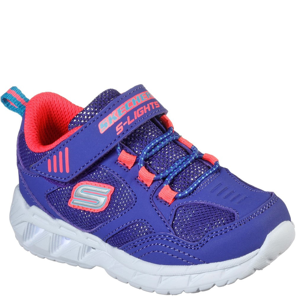 Skechers S Lights Magna-Lights Expert Level Touch Fastening Trainer