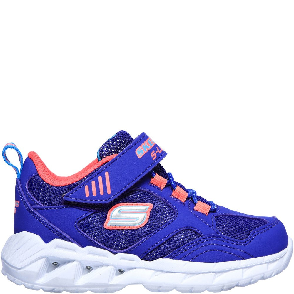 Skechers S Lights Magna-Lights Expert Level Touch Fastening Trainer