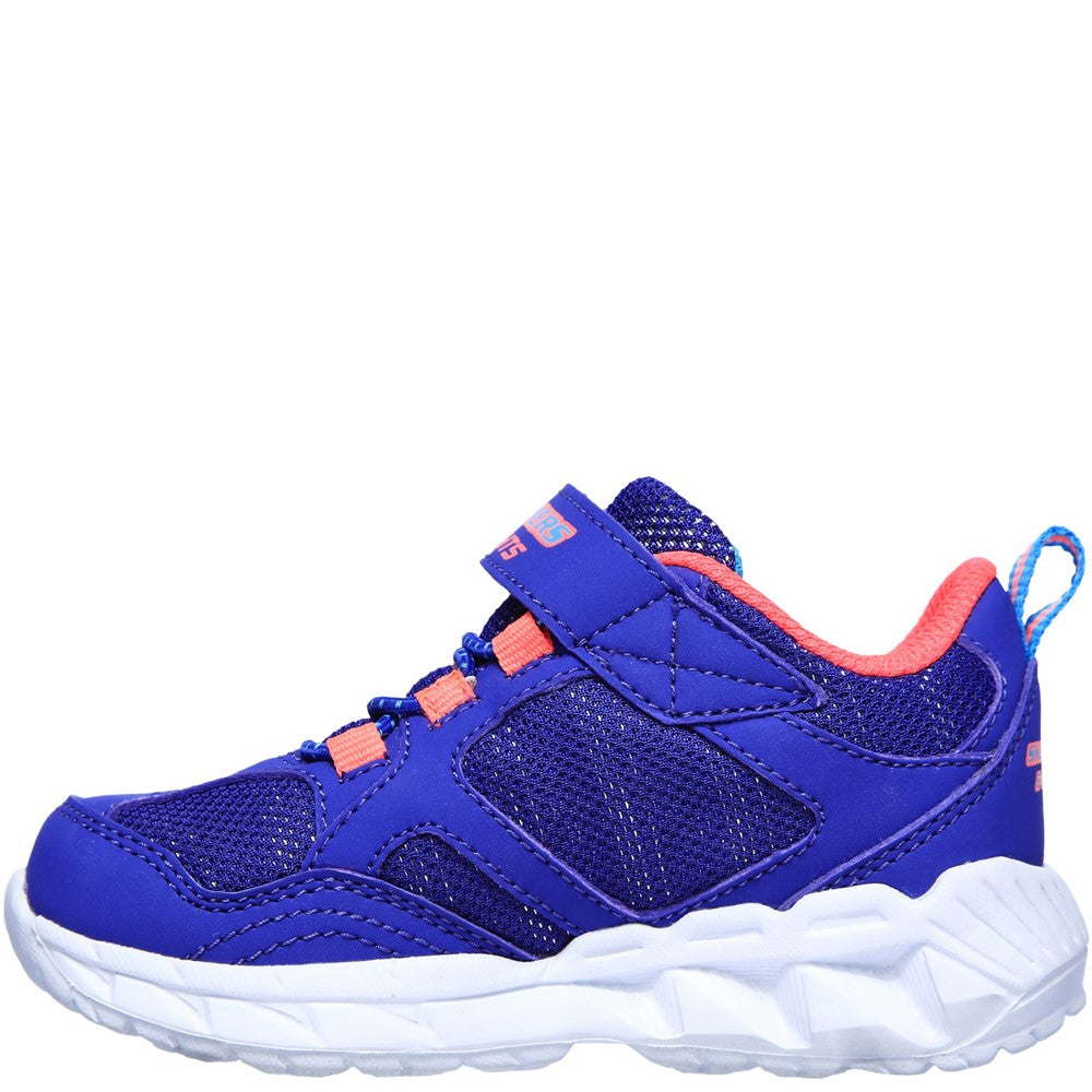 Skechers S Lights Magna-Lights Expert Level Touch Fastening Trainer