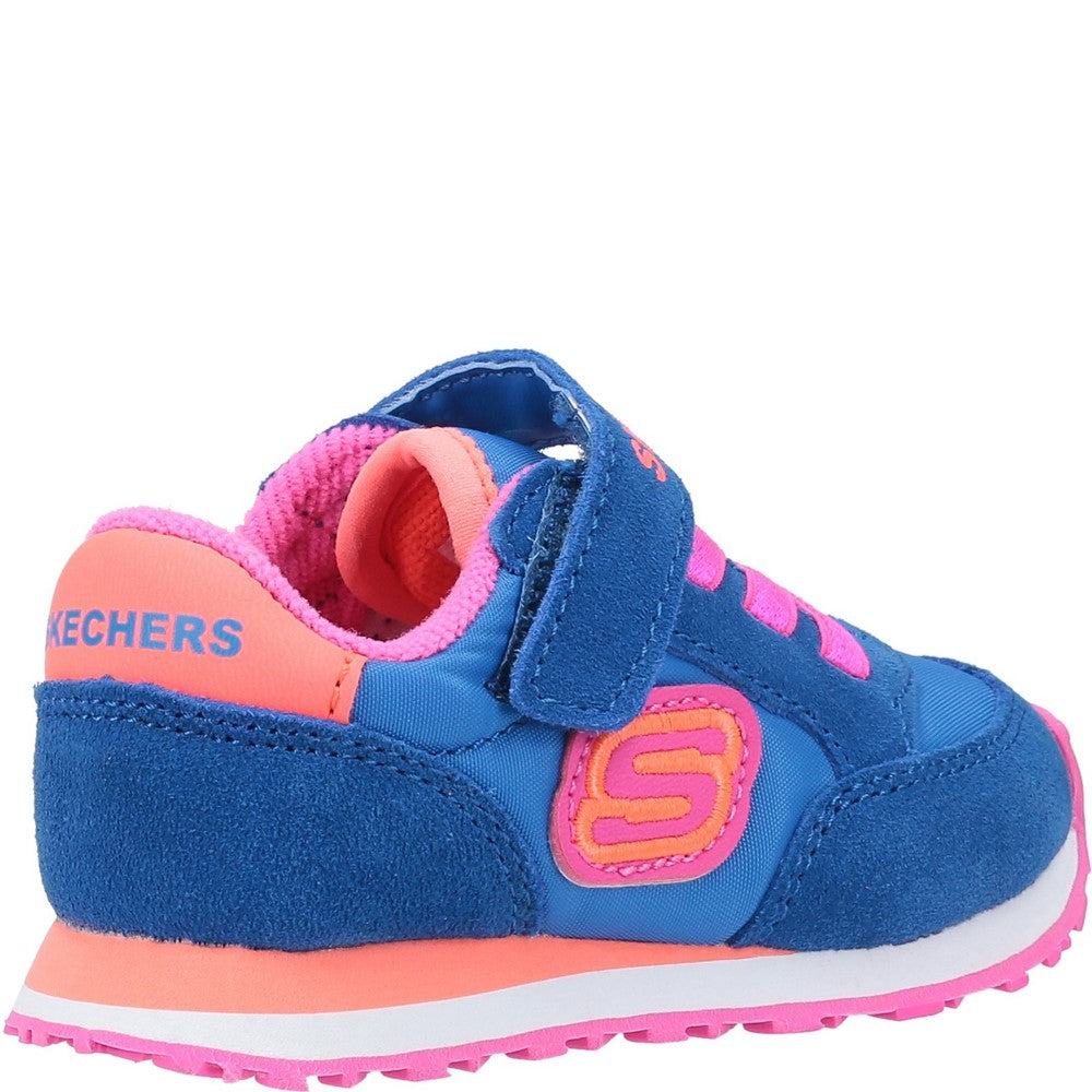 Skechers Retro Sneaks Touch Fastening Trainer
