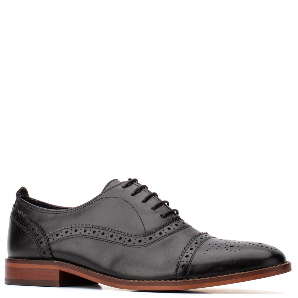 Base London Cast Waxy Brogue Shoes