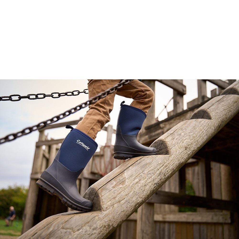 Cotswold Hilly Neoprene Childrens Wellington Boot