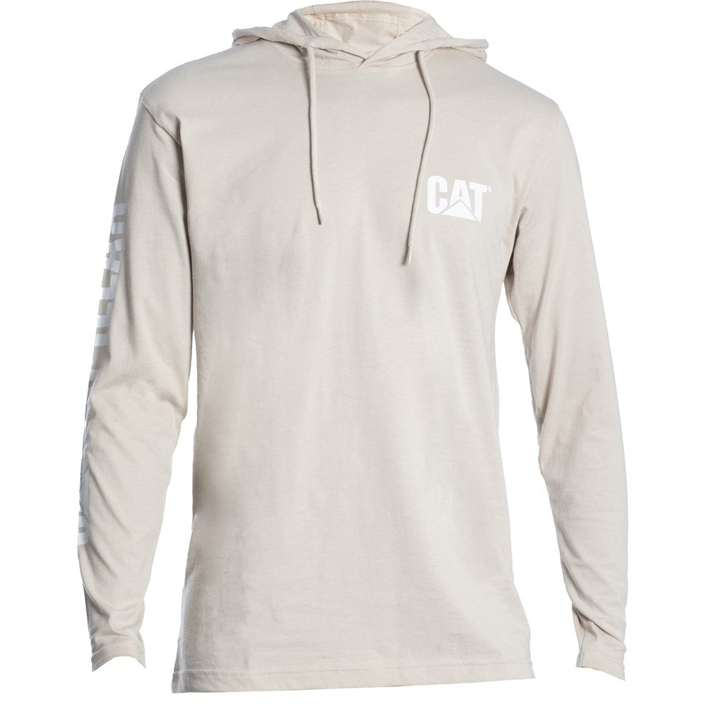 Caterpillar Hooded Long Sleeve Tee