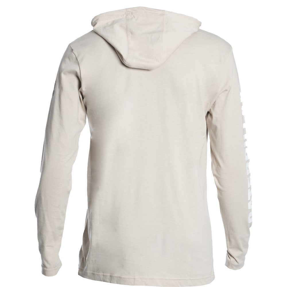 Caterpillar Hooded Long Sleeve Tee