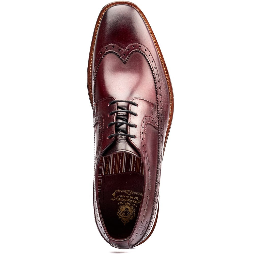 Base London Havisham Plain Toe Derby Shoes