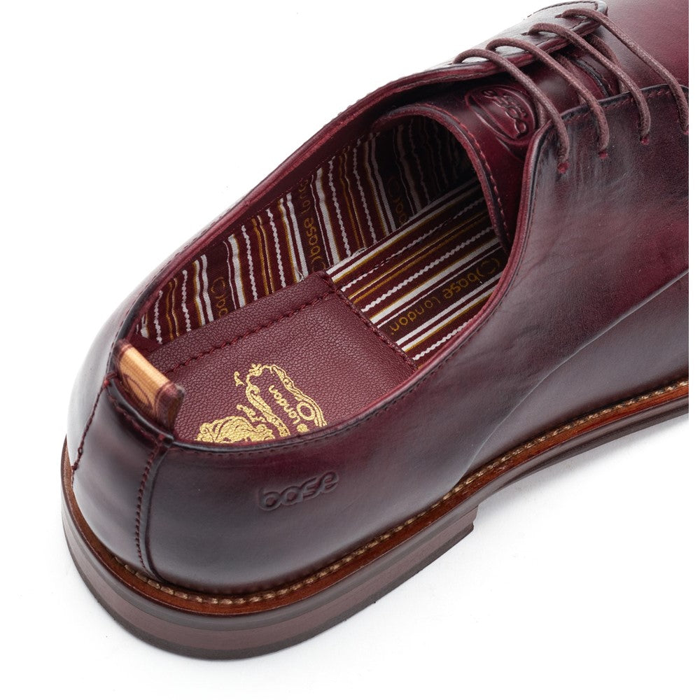 Base London Marley Plain Toe Derby Shoes