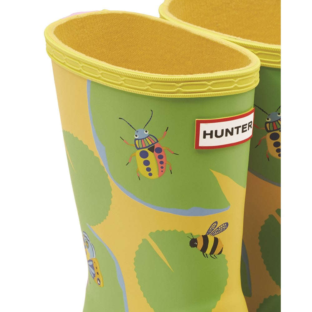 Hunter First Classic Lilly Pad Wellington Boot