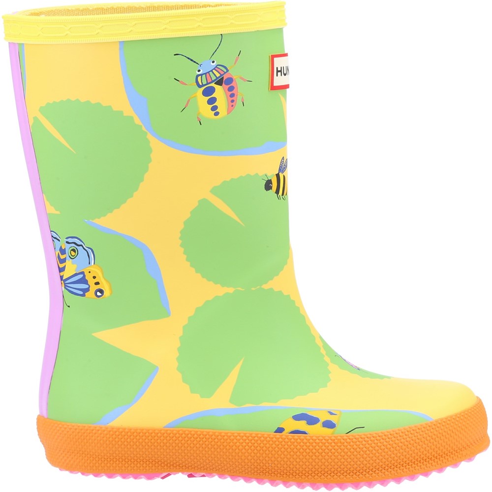 Hunter First Classic Lilly Pad Wellington Boot