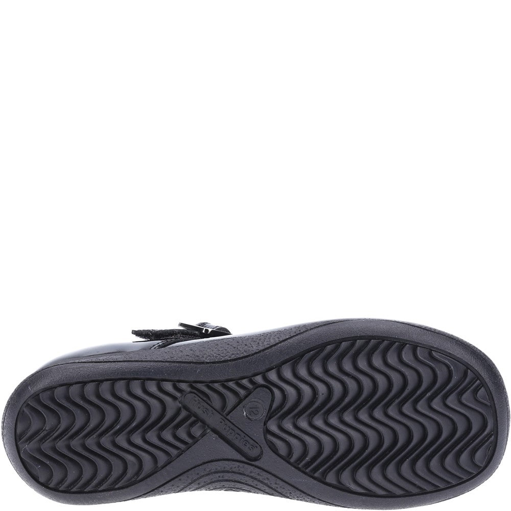 Hush Puppies Eliza Junior Patent School Shoes