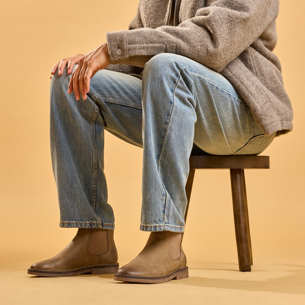 Hush Puppies Shaun Leather Chelsea Boots