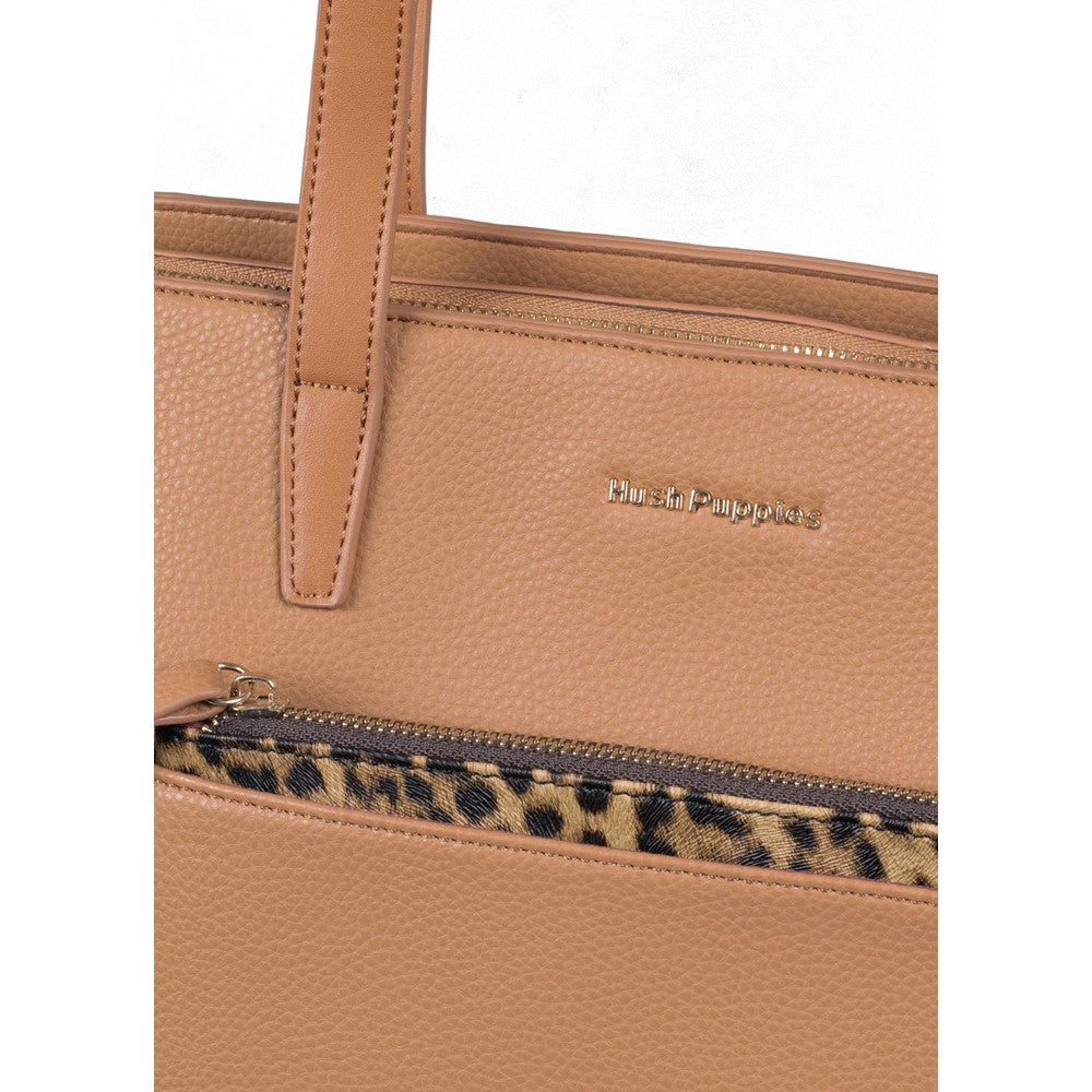 Hush Puppies Sadie Leopard Tote Bag