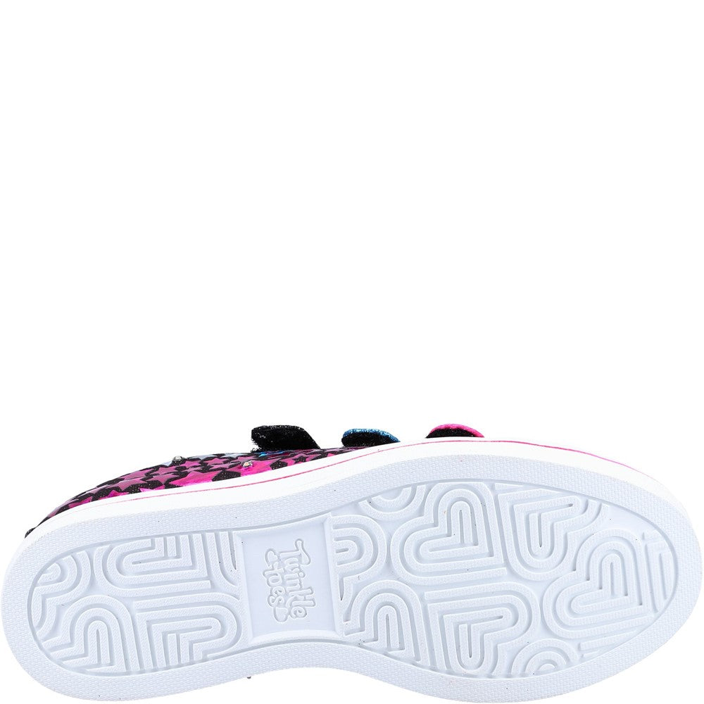 Skechers Twinkle Toes: Sparkle Rayz - Star Blast Trainers