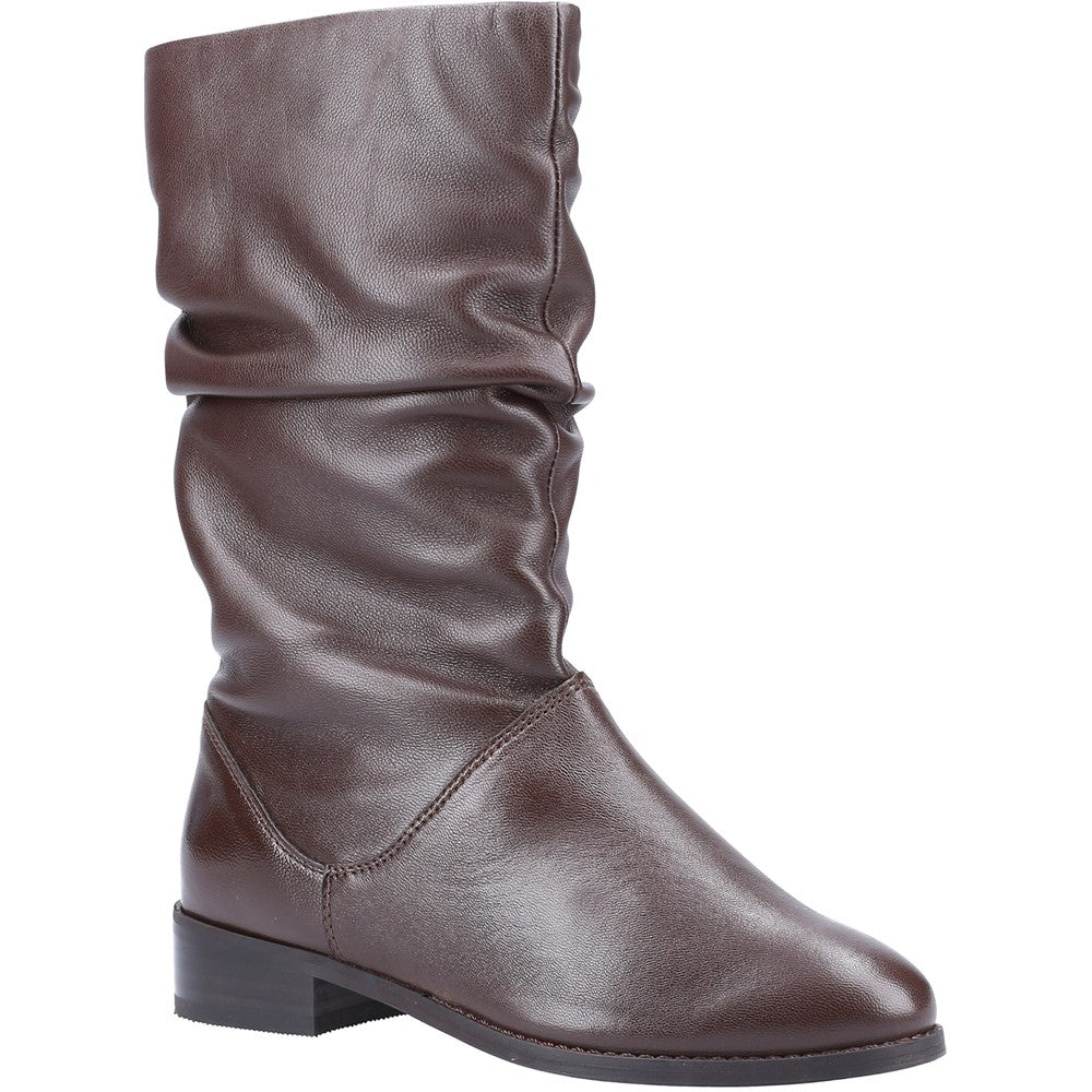 Dune Rosalindas Ruched Calf Boots