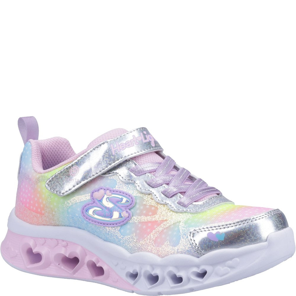 Skechers Flutter Heart Lights Simply Love Trainers