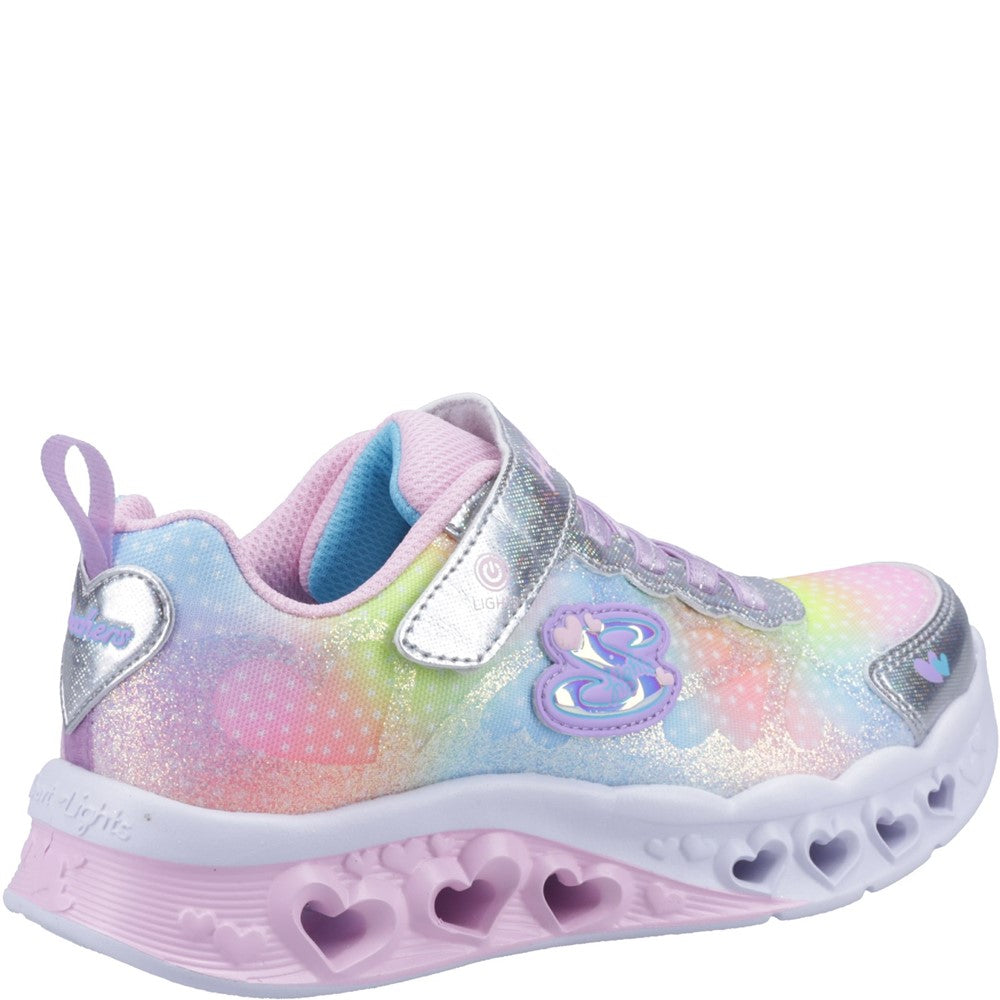 Skechers Flutter Heart Lights Simply Love Trainers