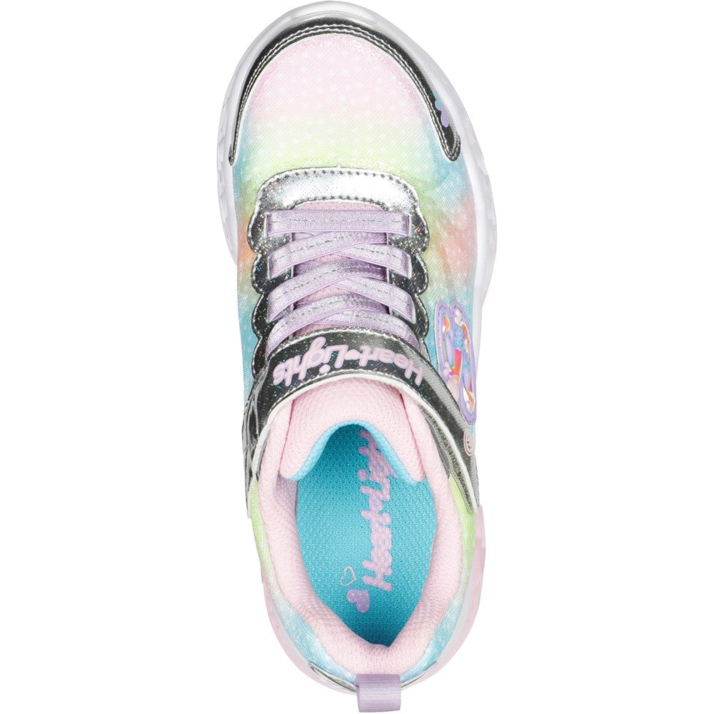 Skechers Flutter Heart Lights Simply Love Trainers