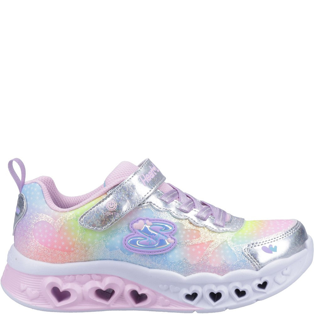 Skechers Flutter Heart Lights Simply Love Trainers