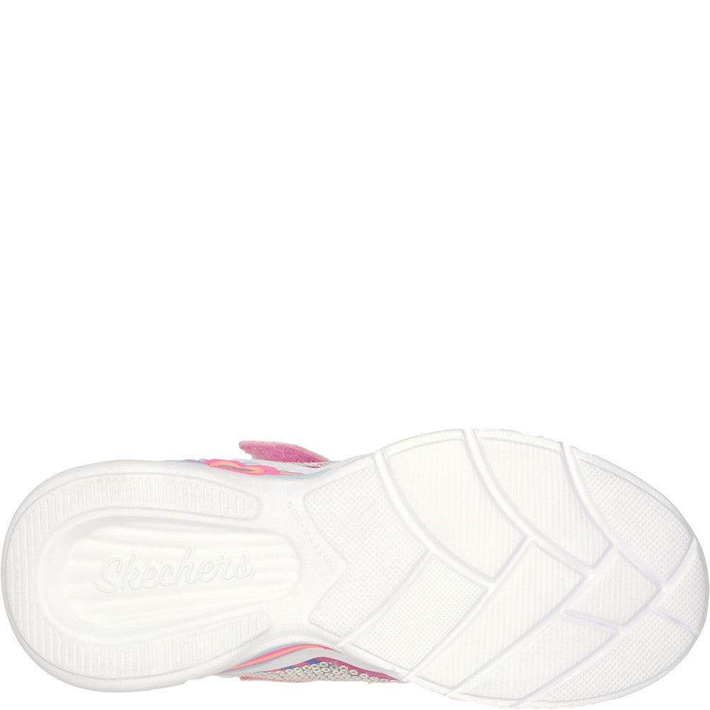 Skechers Sweetheart Lights Lets Shine Trainers