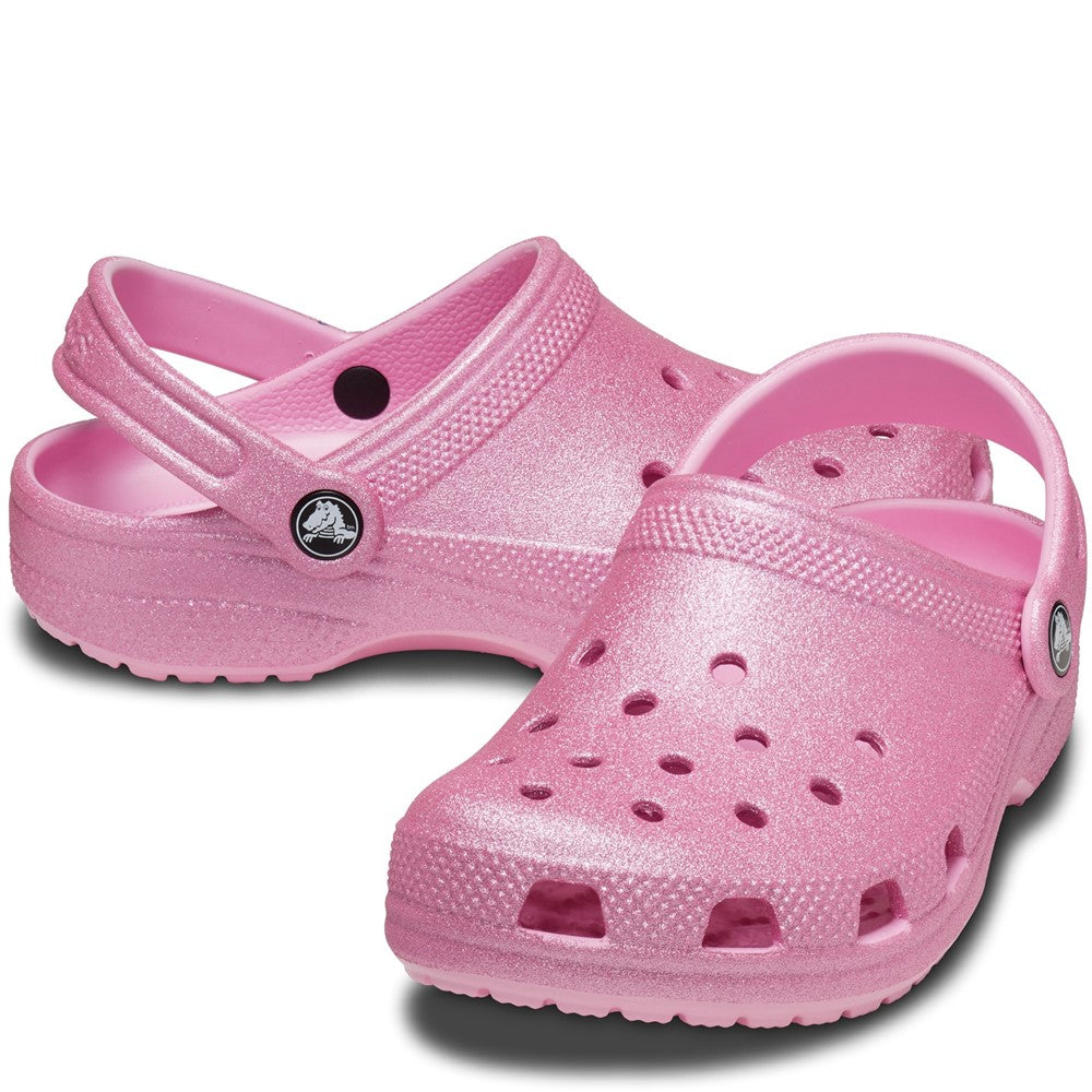 Crocs Toddler Classic Glitter Clog