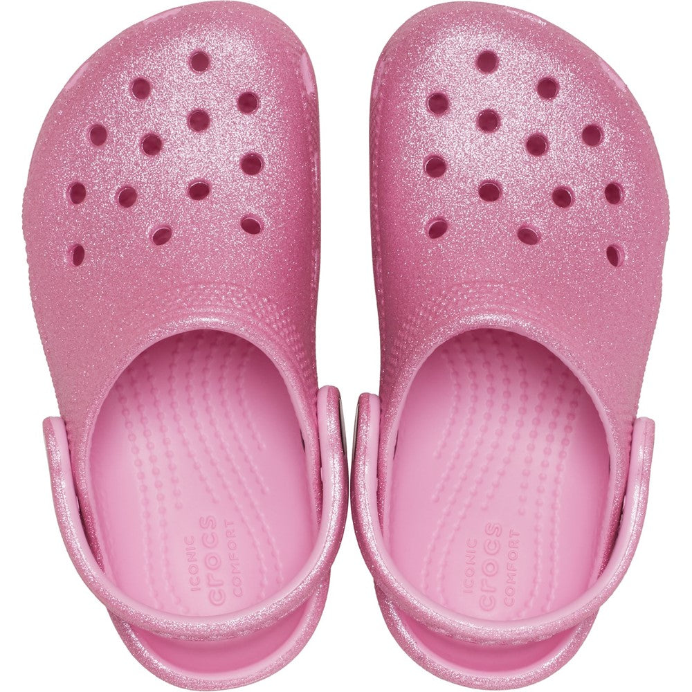 Crocs Toddler Classic Glitter Clog