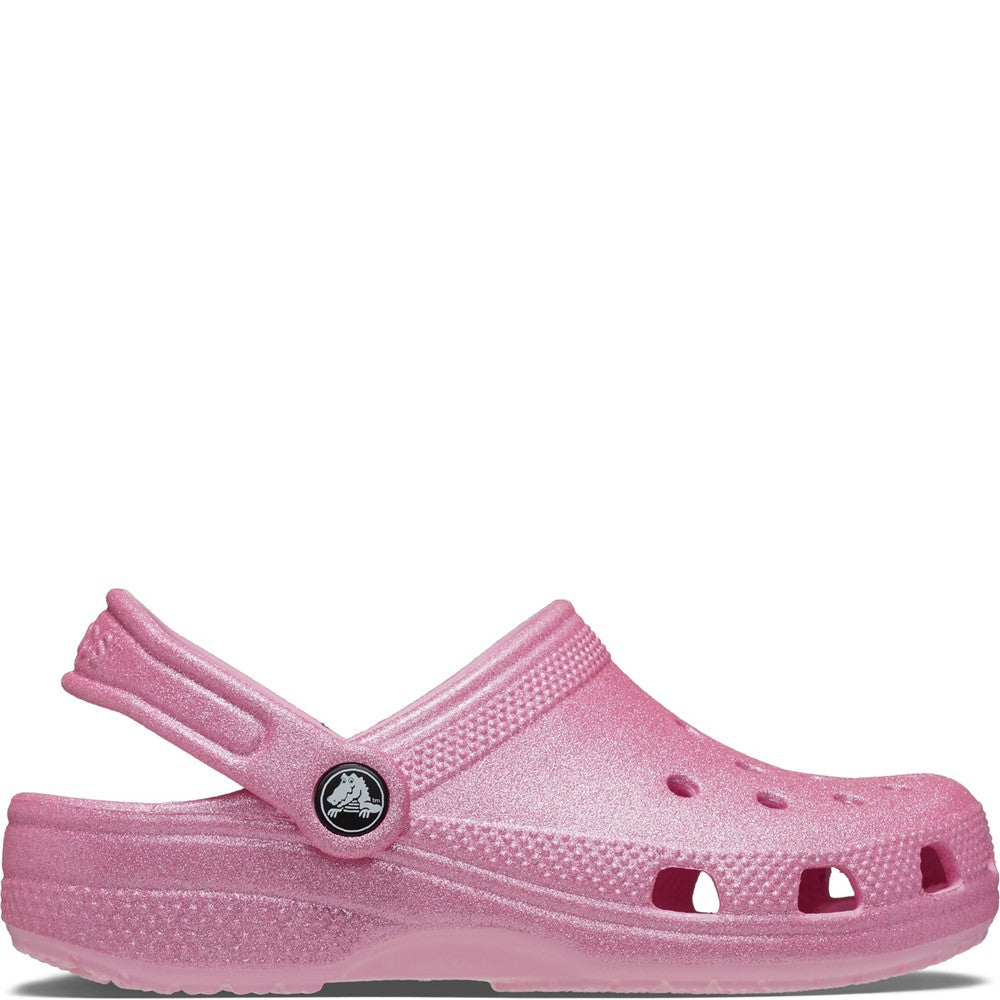 Crocs Toddler Classic Glitter Clog