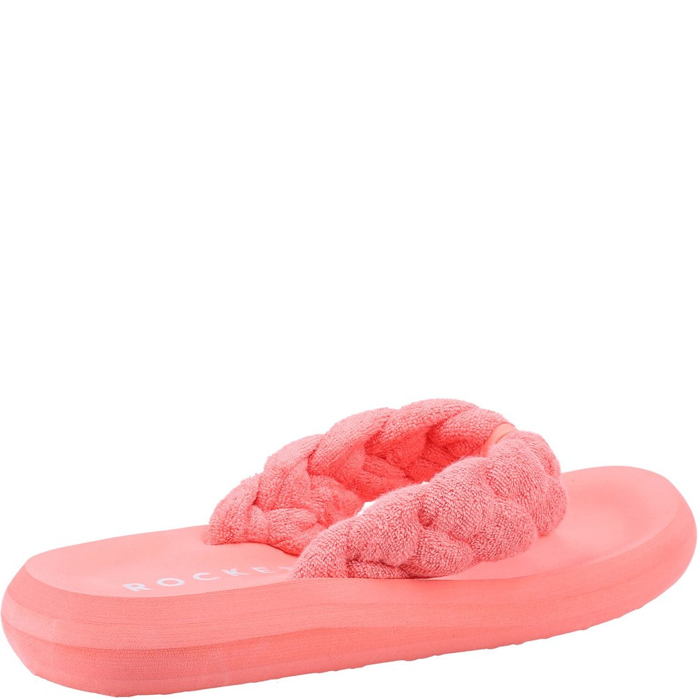 Rocket Dog Sunset Braid Terry Cloth Casual Slip On Sandal